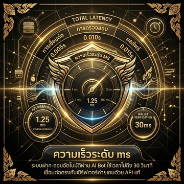 ระบบฝากถอนอัตโนมัติ tiger168bets.pro ภายใน 30 วินาที ไม่ต้องรอแอดมิน